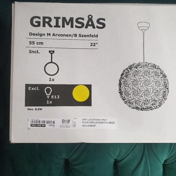 Grimsas Ikea Pendant Lamp Brand New In Box - Picture 4 of 10